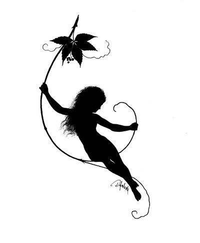 Illustratie voor Gottliche Jugen door Karl Wilhelm Diefenbach